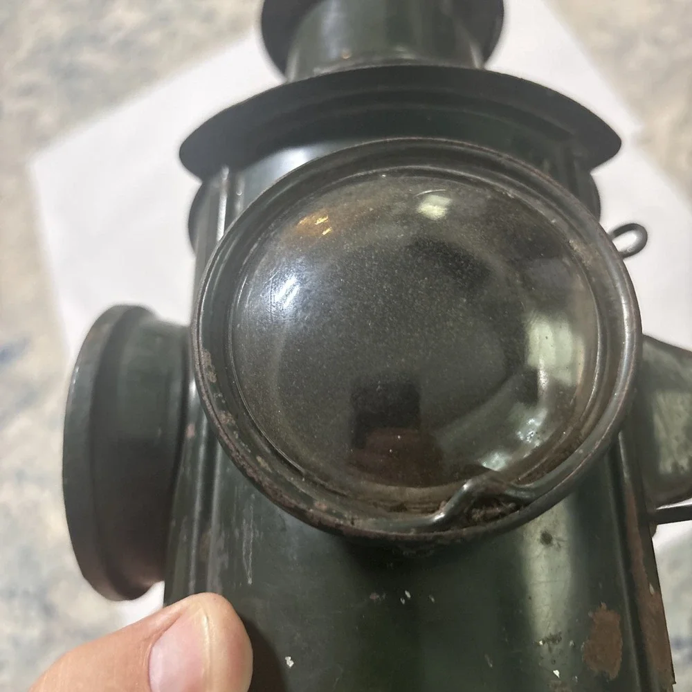 Dietz NY USA Monitor Tail Clear & Red Light Military Green Truck Tail Light